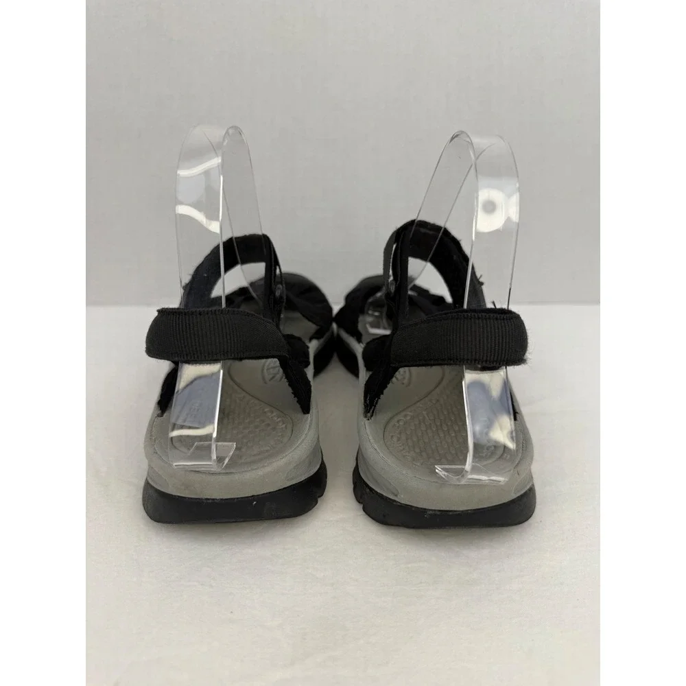 Keen Rose Sandals Womens 9 Black Gray Strappy Sport Hiking Water Shoes 1008783 - Picture 6 of 9